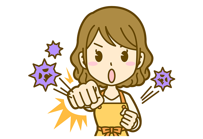 免疫力アップイラスト